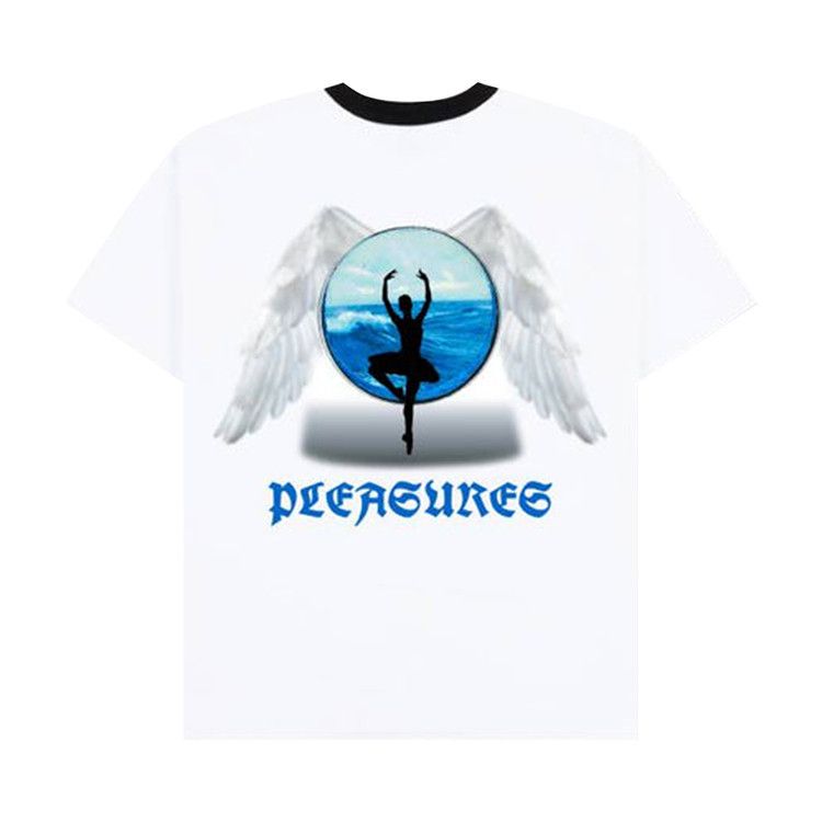 Pleasures Angel Place Ringer T-Shirt 'White'