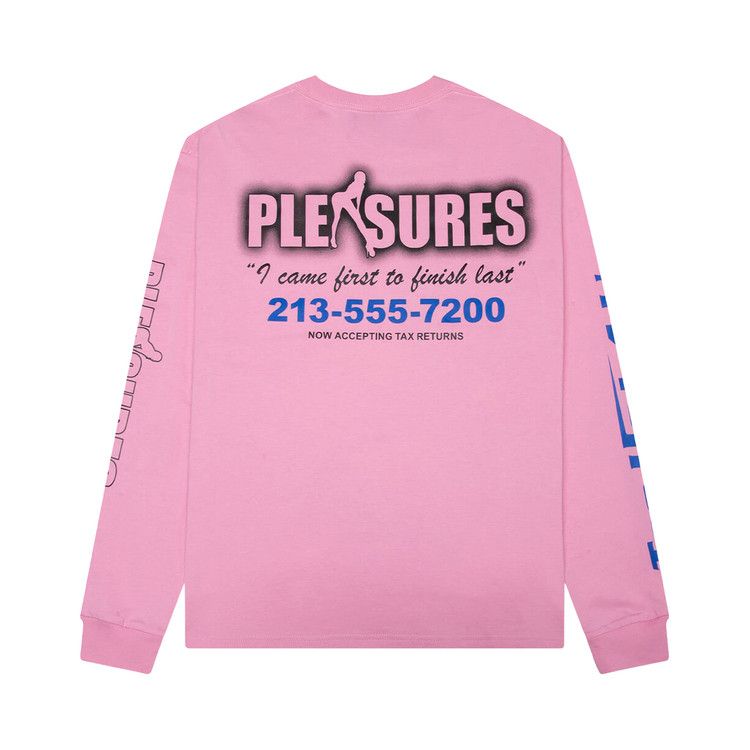 Pleasures Hot 4 U Long-Sleeve T-Shirt 'Pink'
