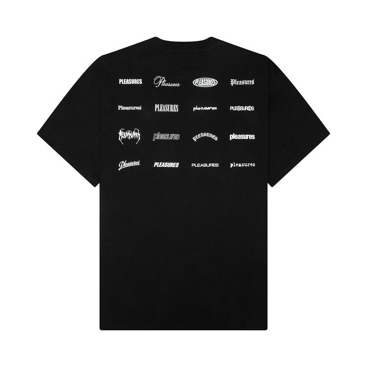 Pleasures Wordmark T-Shirt 'Black'