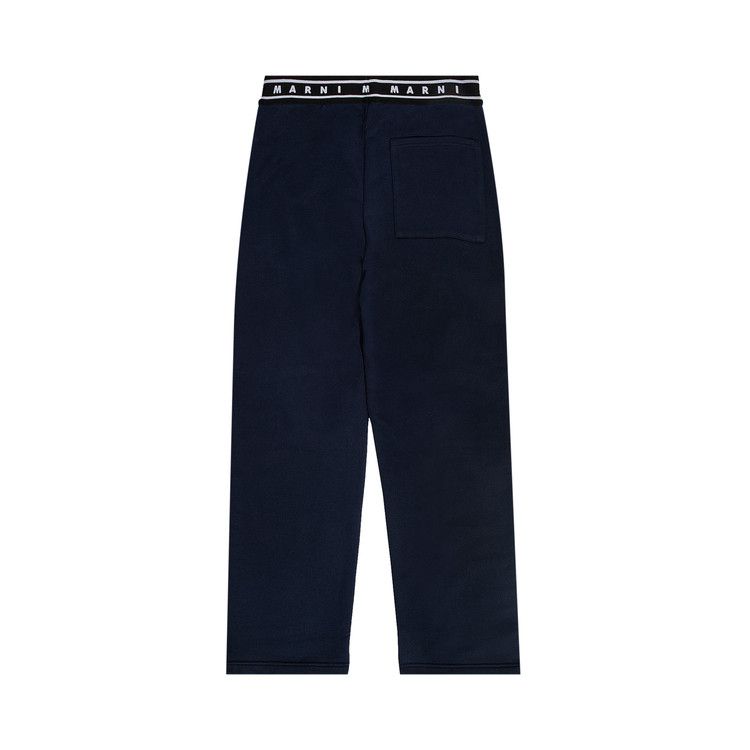 Marni Logo Sweatpants 'Blue Kyanite'