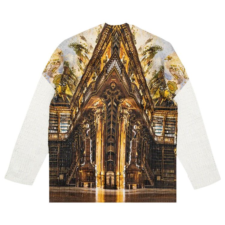 Comme des Garçons Homme Plus Printed Sweater 'White'
