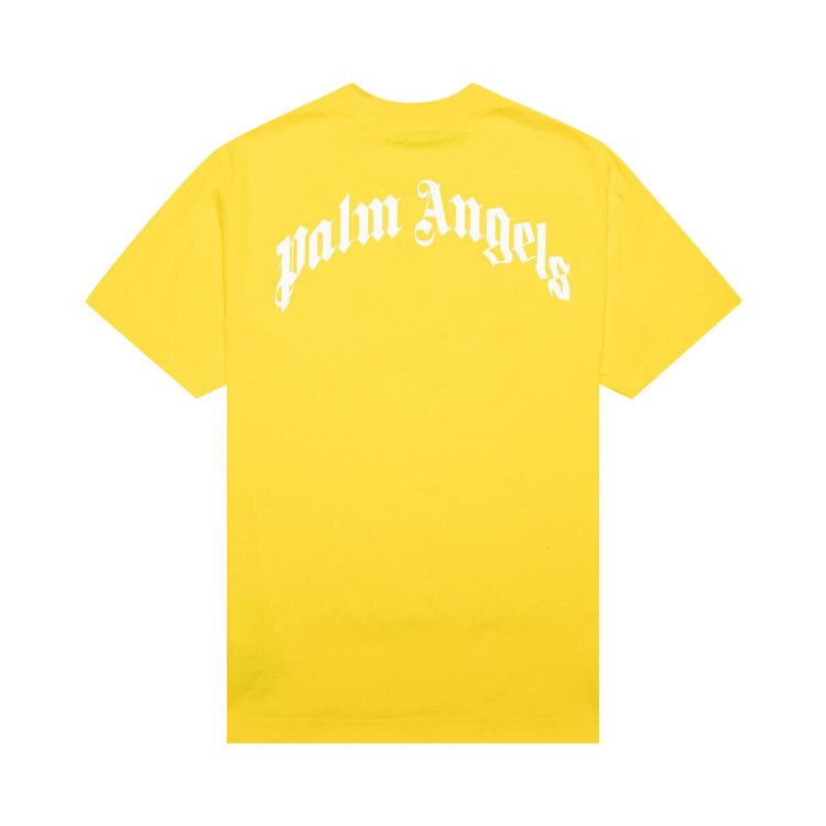 Palm Angels Broken Palm Classic Tee 'Yellow/Green'
