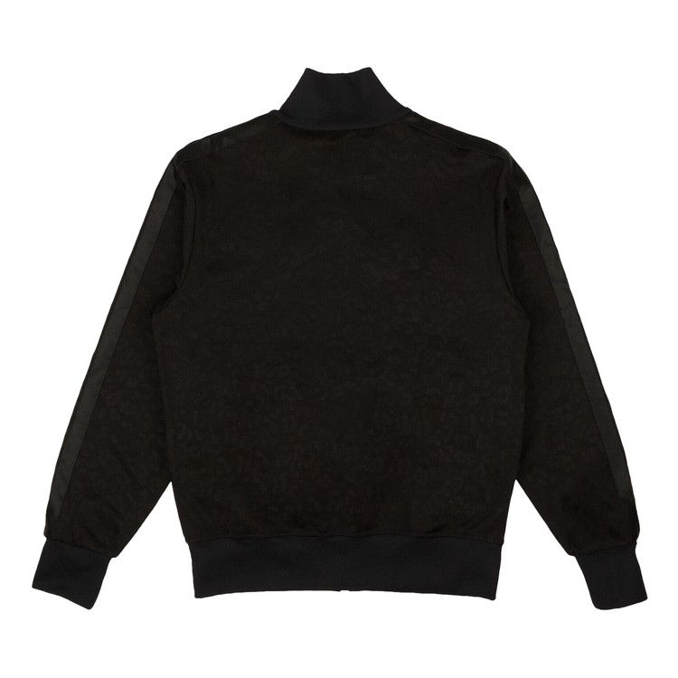 Palm Angels Tuxedo Leopard Track Jacket 'Black/White'