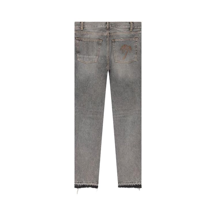 Palm Angels Slim 5 Pockets Denim 'Light Grey'