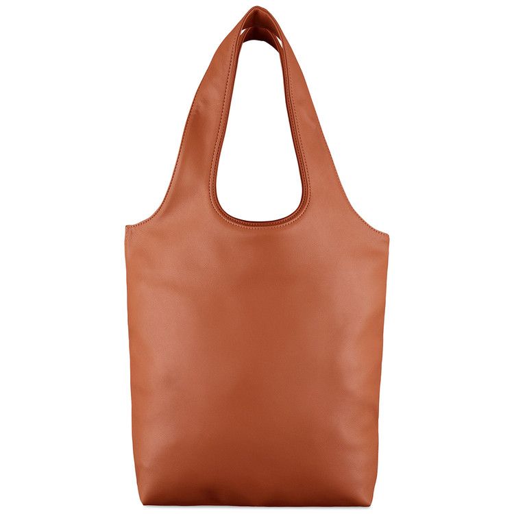 A.P.C. Ninon Recycled Leather Tote Bag 'Noisette'