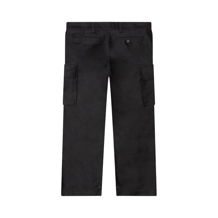 Marni Moleskin Cargo Trousers 'Black'