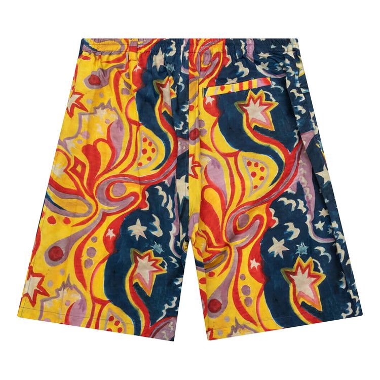 Marni x No Vacancy Inn Poplin Shorts 'Royal'