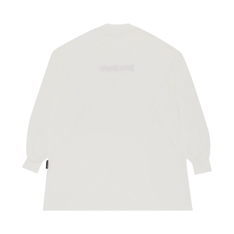 Palm Angels Neon Logo Tee Dress 'Off White/Fuschia'