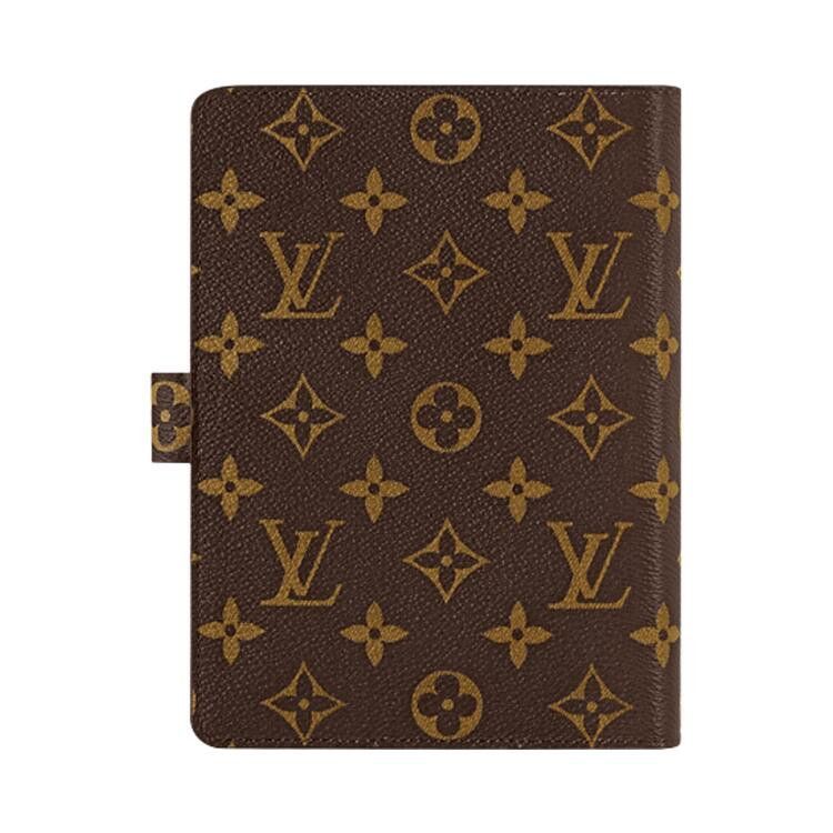 Louis Vuitton Medium Ring Agenda Cover 'Brown Monogram Canvas'