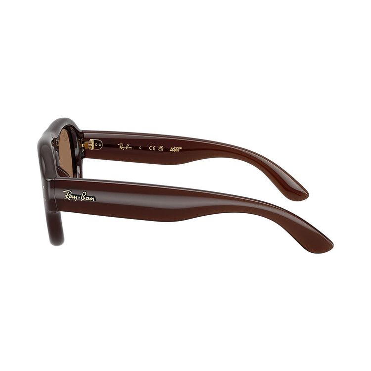 Ray-Ban x A$AP Rocky Flacko Aviator Puffer 'Transparent Brown/Dark Brown'