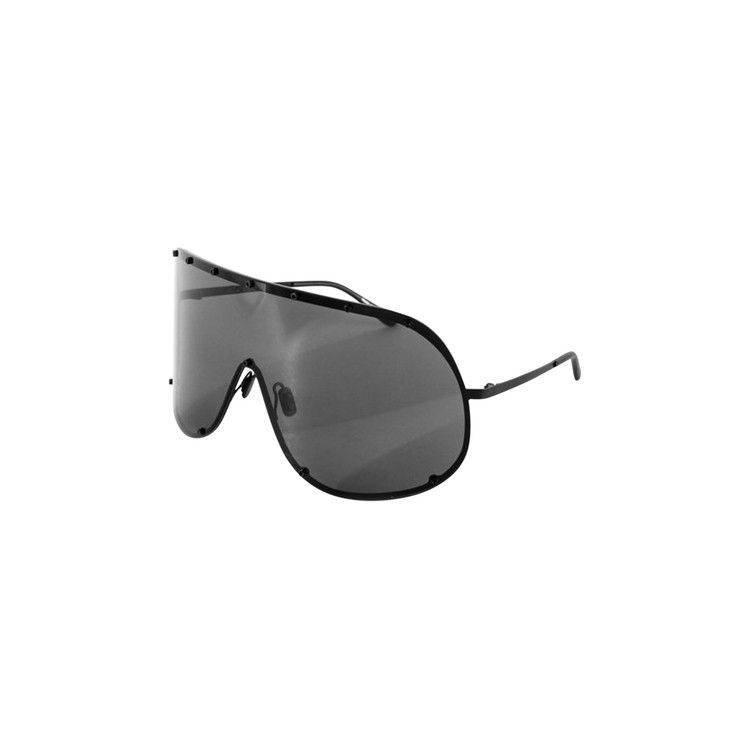Rick Owens Shield Sunglasses 'Black'