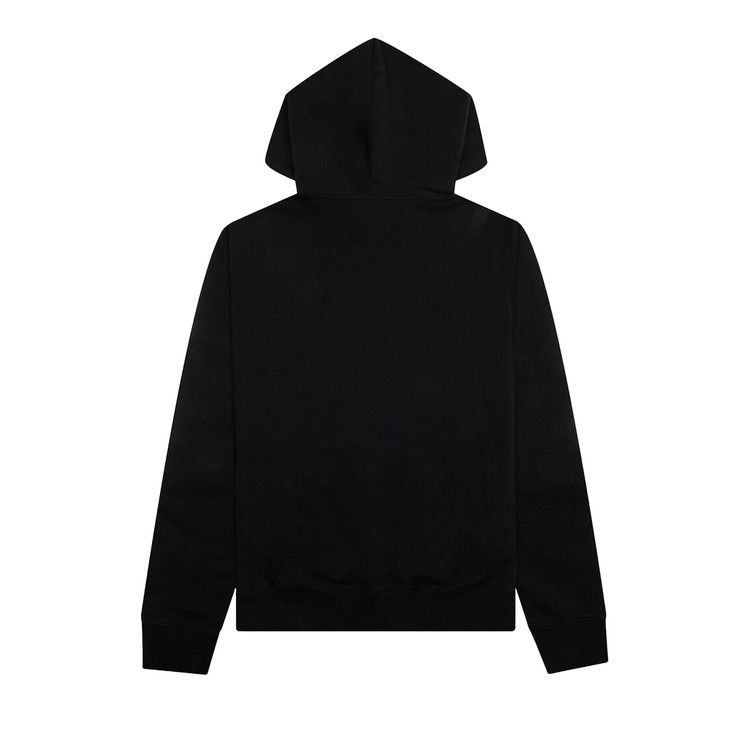 Lanvin Fleece Eusebio Hoodie 'Black/Orange'