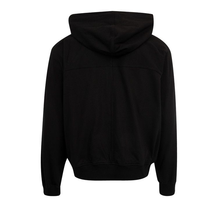 Rick Owens Zip-Up Hoodie 'Black'