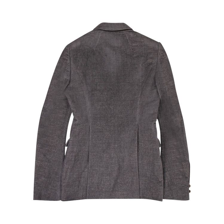 Rick Owens Woven Blazer 'Blue'