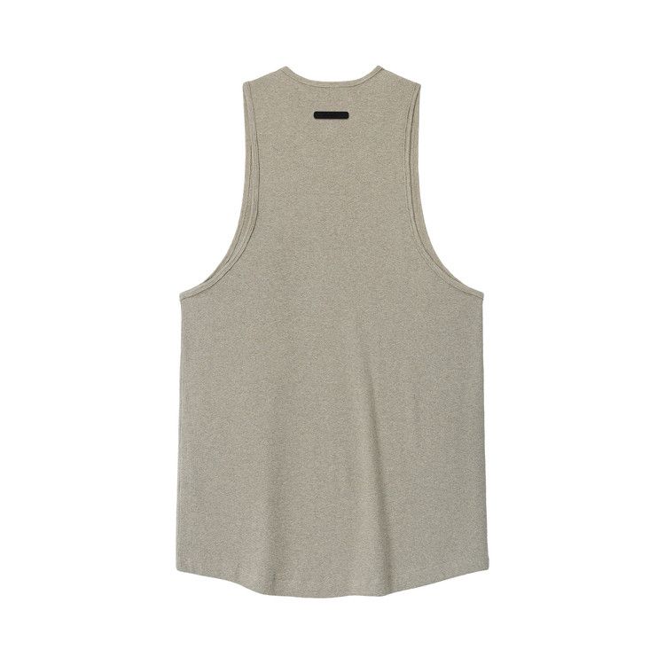 Fear of God Essentials Ribbed Essential Tank 'Seal Heather'