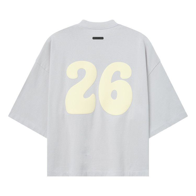 Fear of God Essentials Heavy Jersey Merch Tee Boxy Fit 'Washed Overcast'