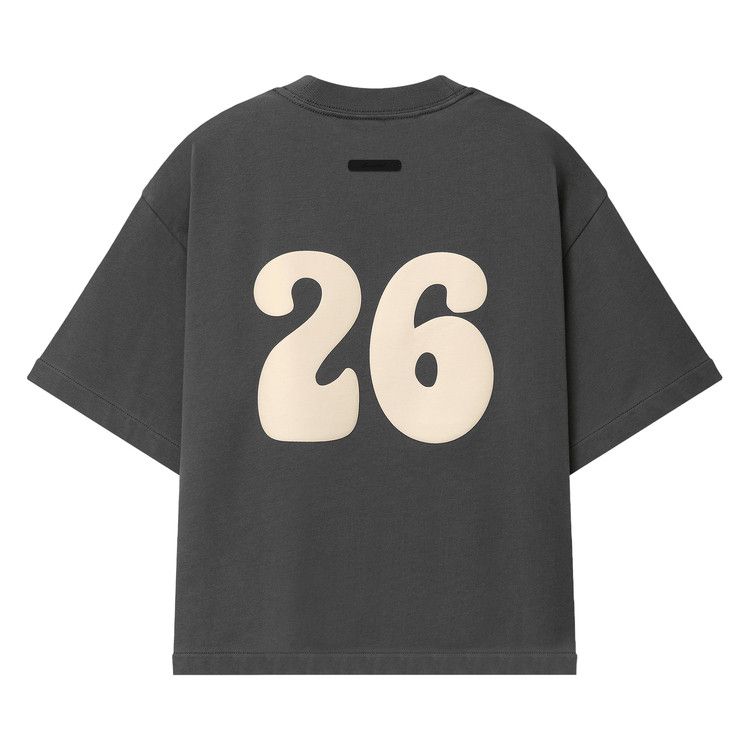 Fear of God Essentials Merch Tee Boxy Fit 'Iron Grey'