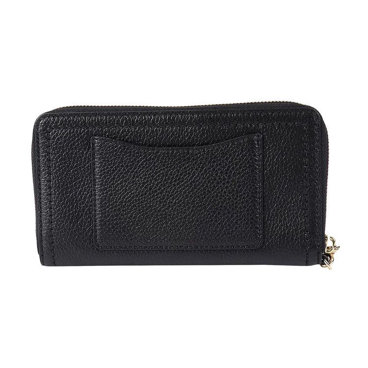 Marc Jacobs Groove Wristlet Continental Wallet 'Black'
