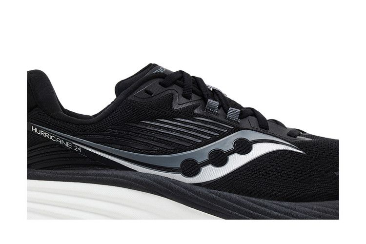 Saucony Hurricane 24 Wide 'Black Carbon'