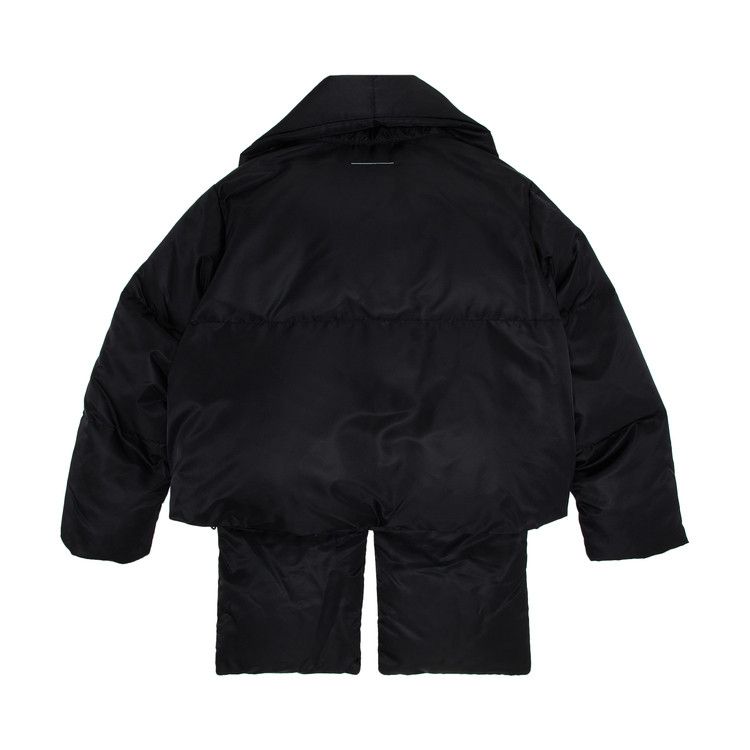 MM6 Maison Margiela Light Pleather Sports Jacket 'Black'