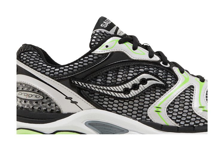 Saucony ProGrid Triumph 4 'Black Silver Fluo Green'