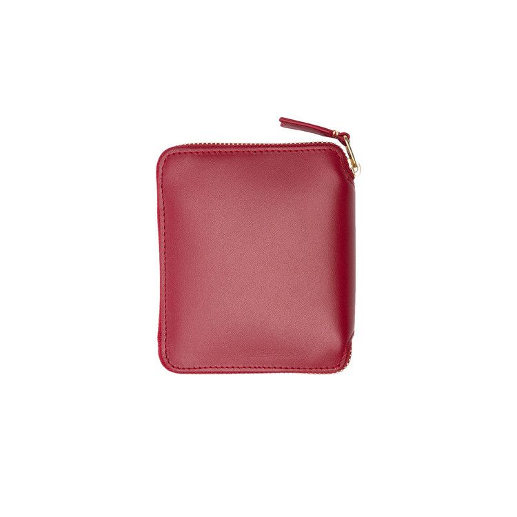Comme des Garçons Classic Leather Line Zipper Wallet 'Red'