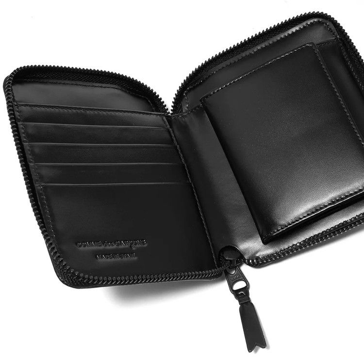 Comme des Garçons Leather Wallet 'Black'