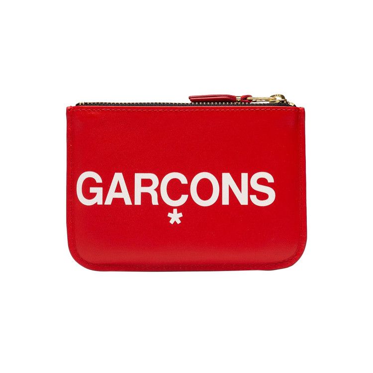 Comme des Garçons Huge Logo Wallet 'Red'