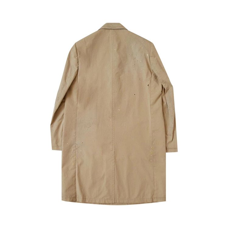 MM6 Maison Margiela Paint Splatter Trench Coat 'Natural'