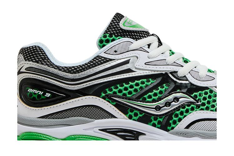 Saucony ProGrid Omni 9 Big Kid 'White Fern Black'