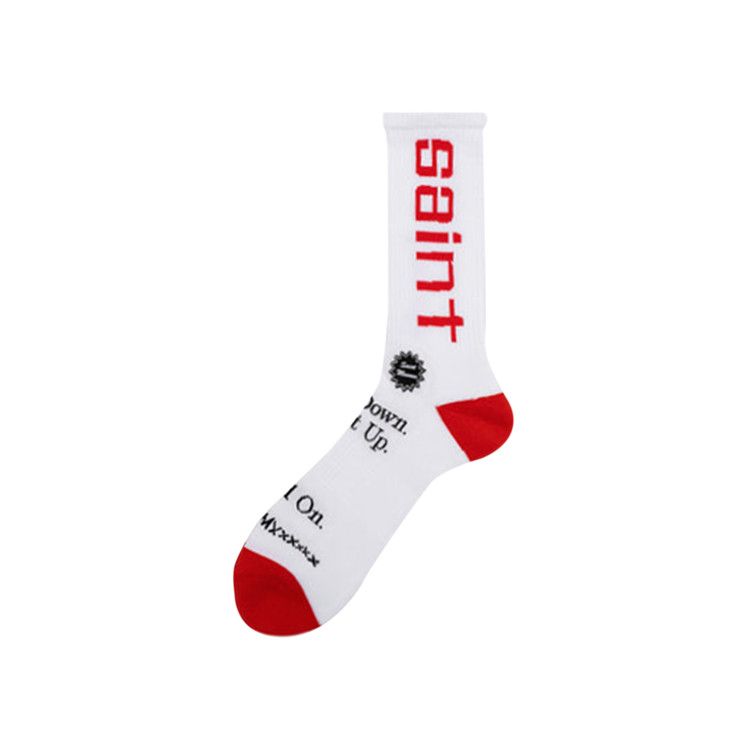SAINT Mxxxxxx Sit Down Socks 'White'