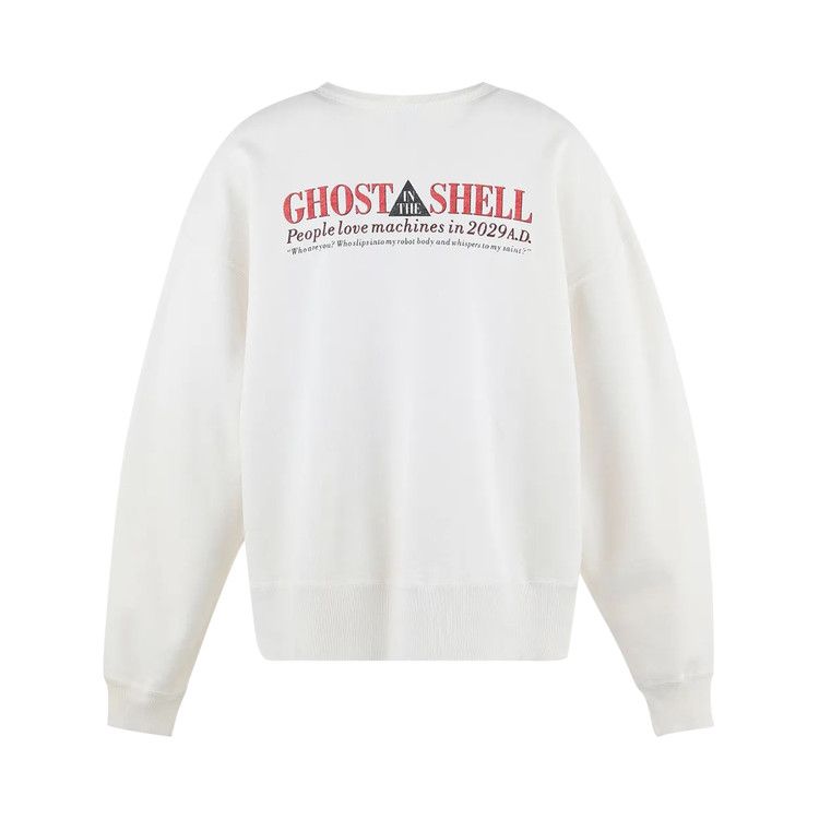 SAINT Mxxxxxx x Ghost in the Shell Crewneck Sweatshirt 'White'