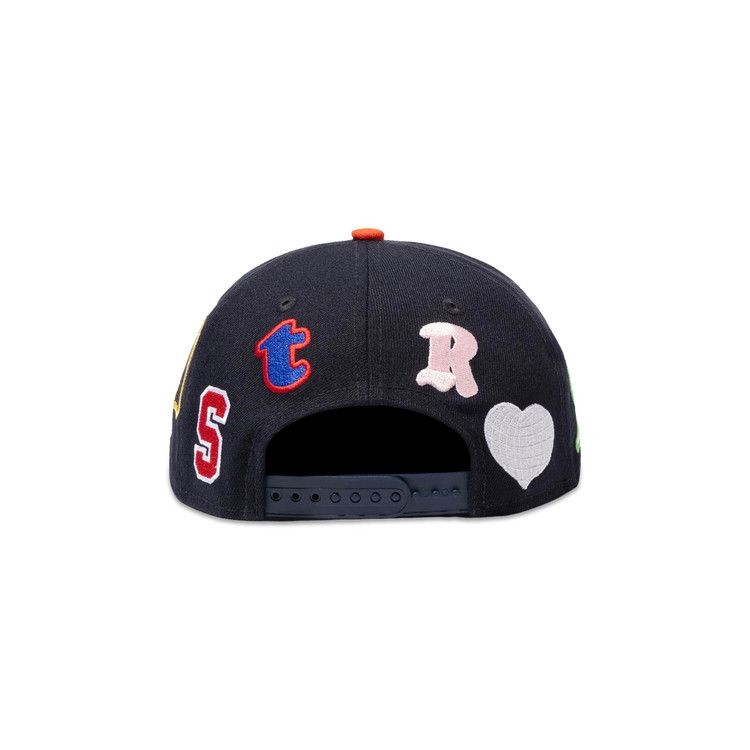 SAINT Mxxxxxx x MLB x New Era Astros Cap 'Navy/Orange'