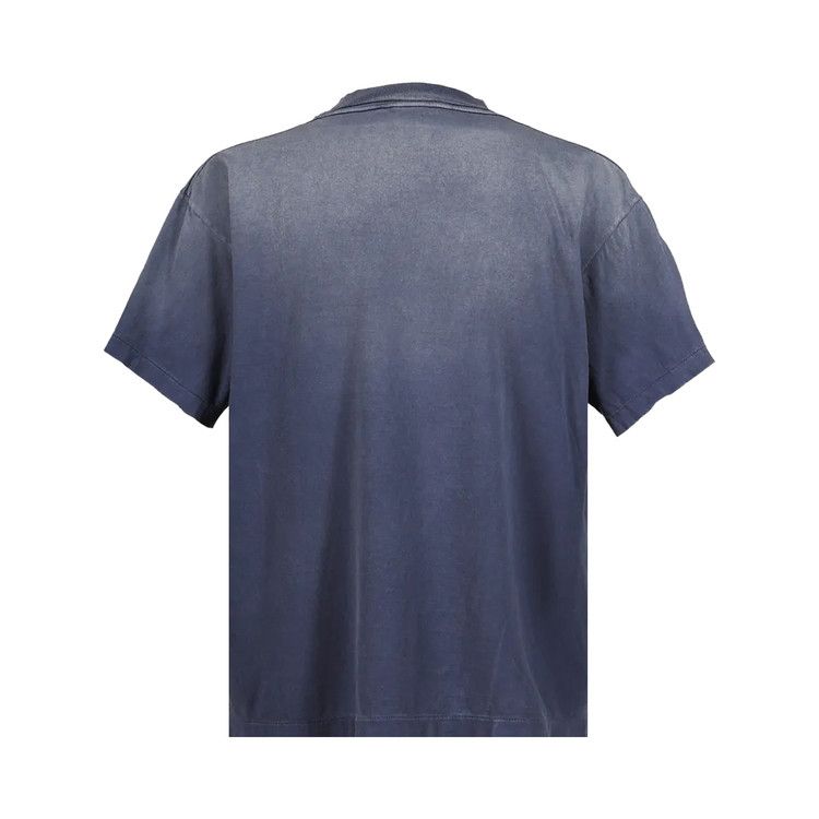 SAINT Mxxxxxx x BAPE Fade Away LV Short-Sleeve T-Shirt 'Navy'