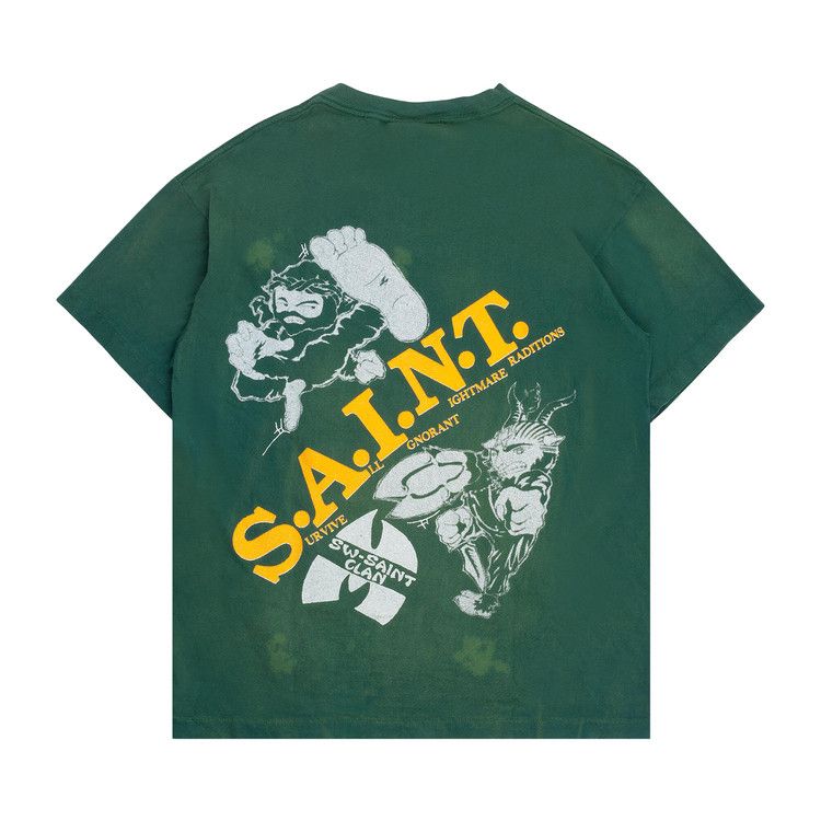 SAINT Mxxxxxx Saint Clan Short-Sleeve Tee 'Green'
