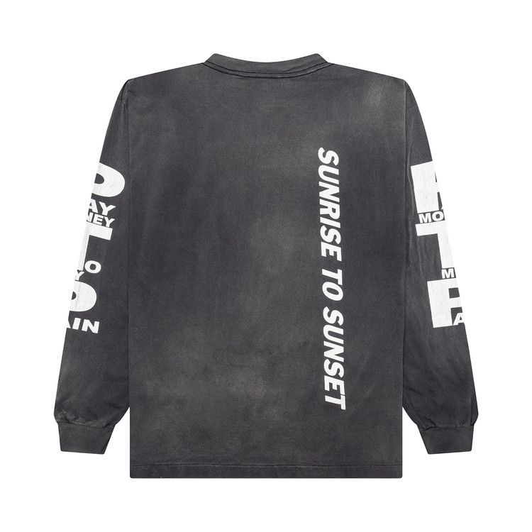 SAINT Mxxxxxx x Pay Money To My Pain SR To SS Long-Sleeve Tee 'Black'