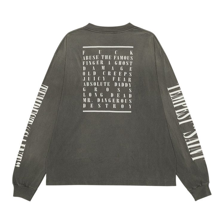 SAINT Mxxxxxx Tempest Long-Sleeve Tee 'Black'