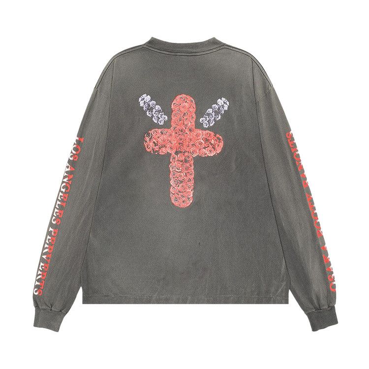 SAINT Mxxxxxx Born Saint Long-Sleeve T-Shirt 'Black'