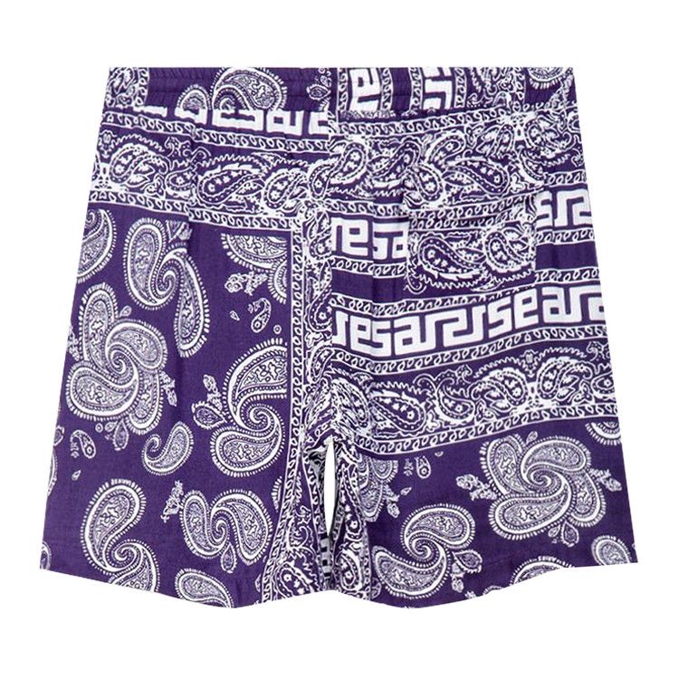 Aries Bandana Shorts 'Navy'