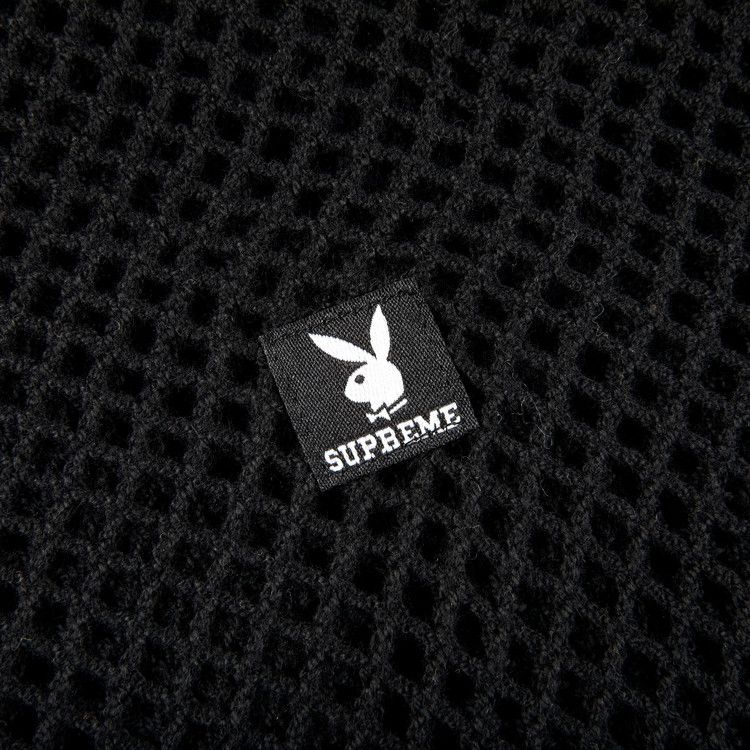Supreme x Playboy String Short-Sleeve Top 'Black'