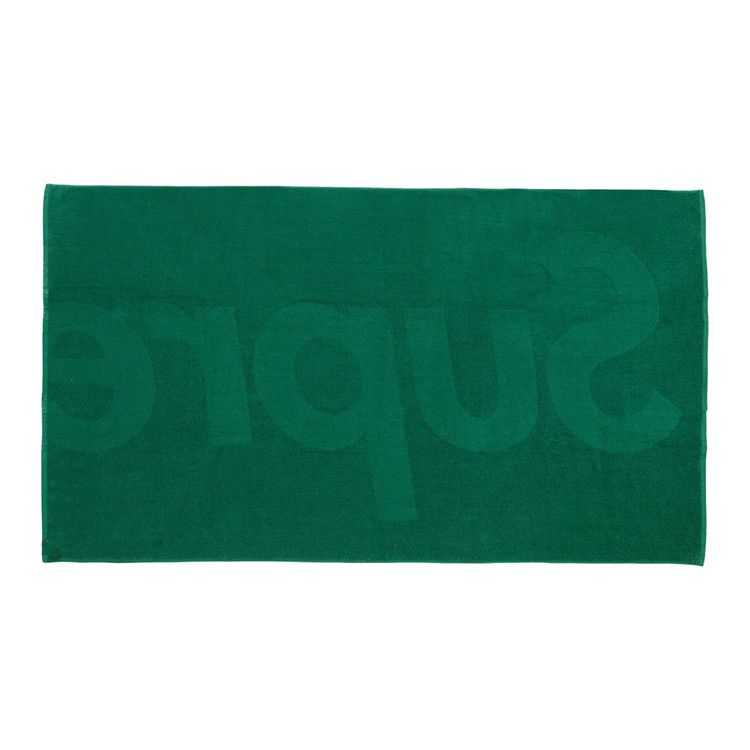 Supreme Tonal Logo Towel 'Green'