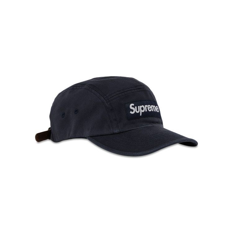 Supreme Washed Chino Twill Camp Cap 'Navy'