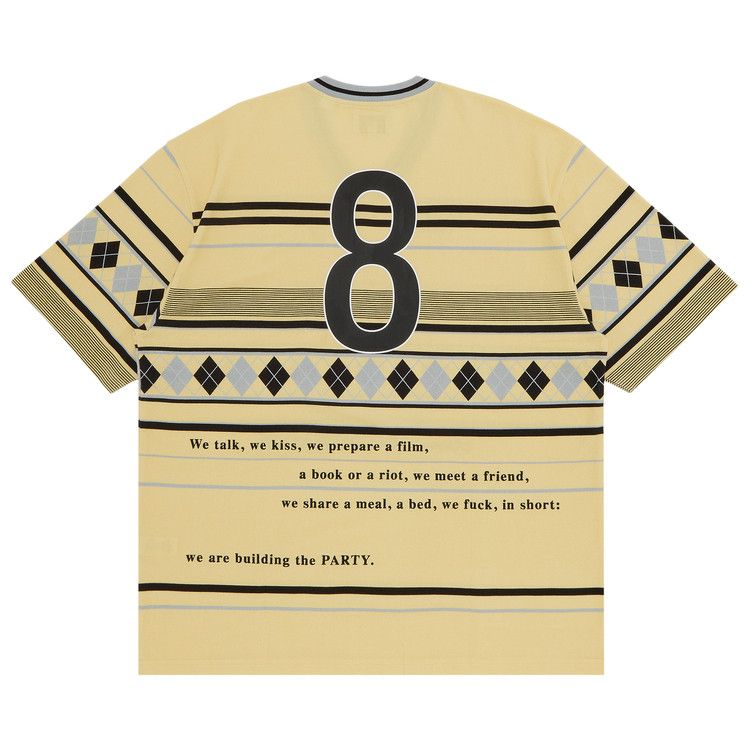 Supreme x Bernadette Corporation Pique Soccer Top 'Pale Yellow'