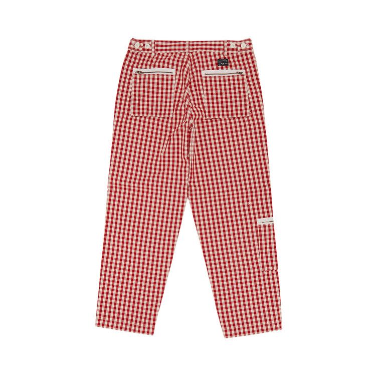 Supreme Gingham Flight Pant 'Red'