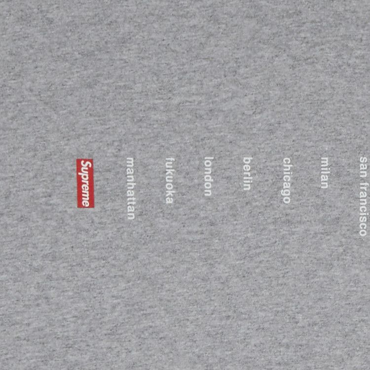 Supreme Location Tee 'Heather Grey'