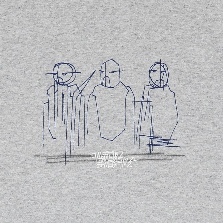 Supreme Three Kings Tee 'Heather Grey'