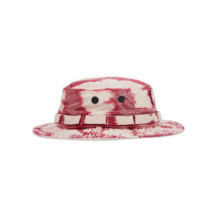 Supreme Bleached Chino Boonie 'Red'