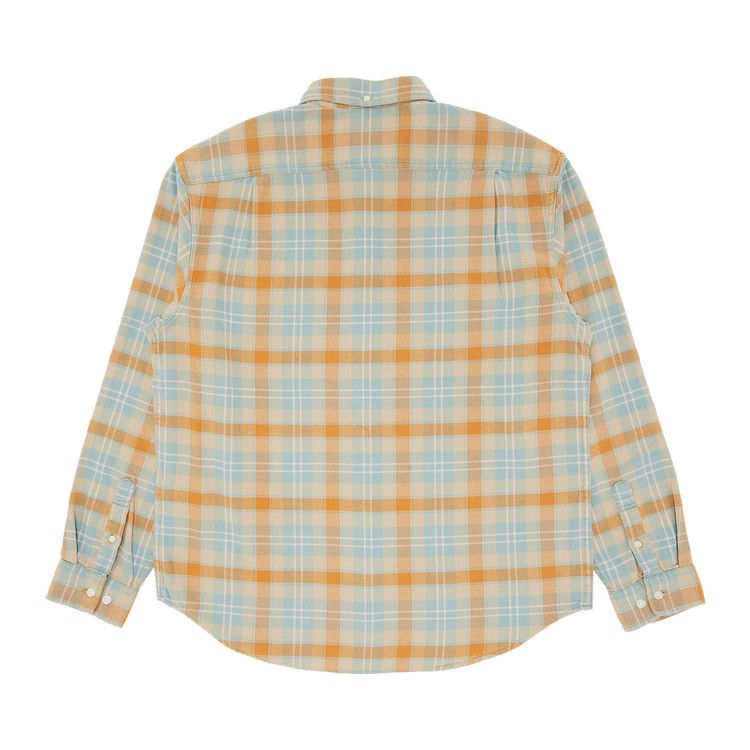 Supreme Plaid Flannel Shirt 'Tan'