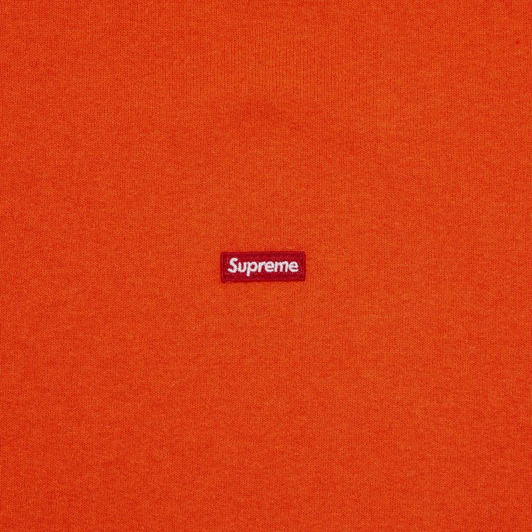 Supreme Small Box Hooded Sweatshirt 'Bright Orange'