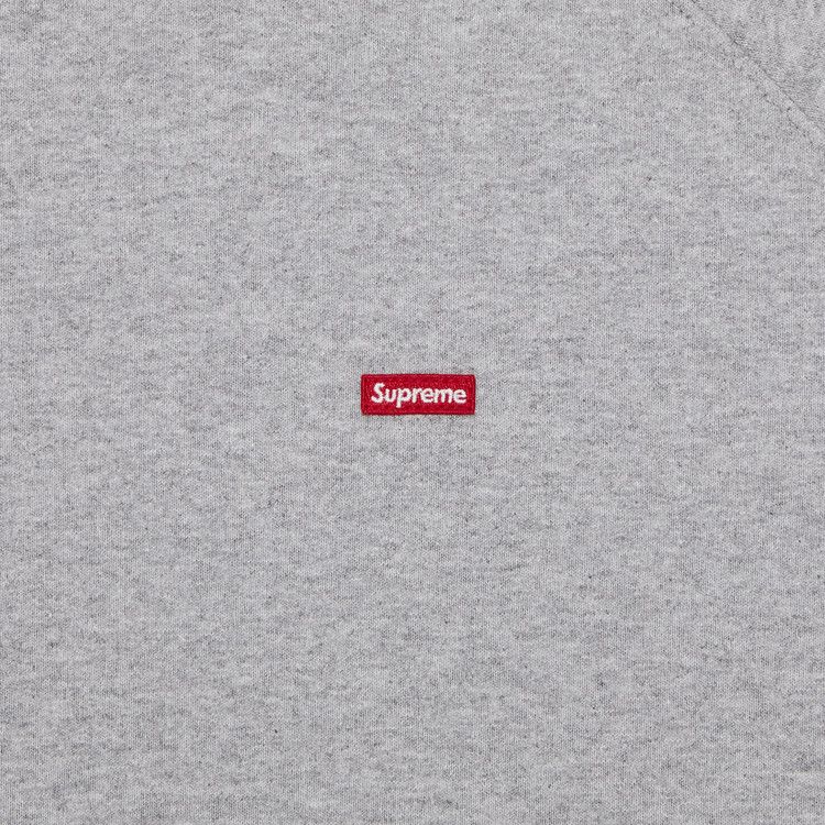 Supreme Small Box Raglan Crewneck 'Heather Grey'